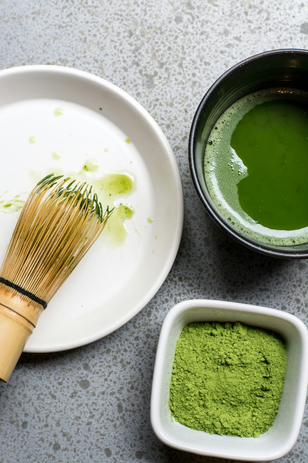 chasen và các dụng cụ pha chế matcha