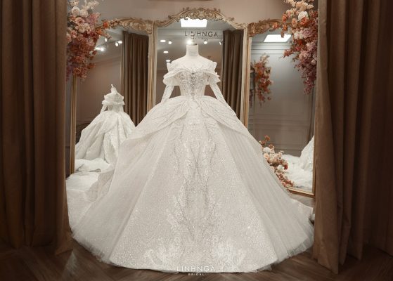 GIẢM GIÁ 30% VÁY CƯỚI TẠI LINH NGA BRIDAL